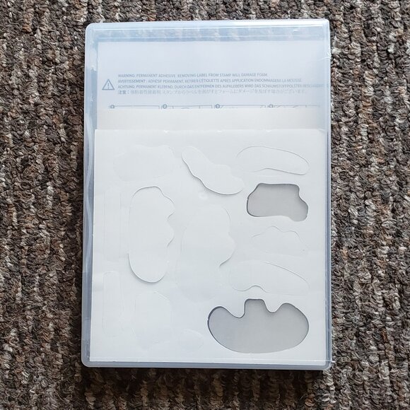 Stampin' Up! 'OVAL OCCASIONS' Cling Stamp Set (Used) - Picture 2 of 7